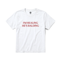 'IM HEALING HE'S BALDING' BABY TEE