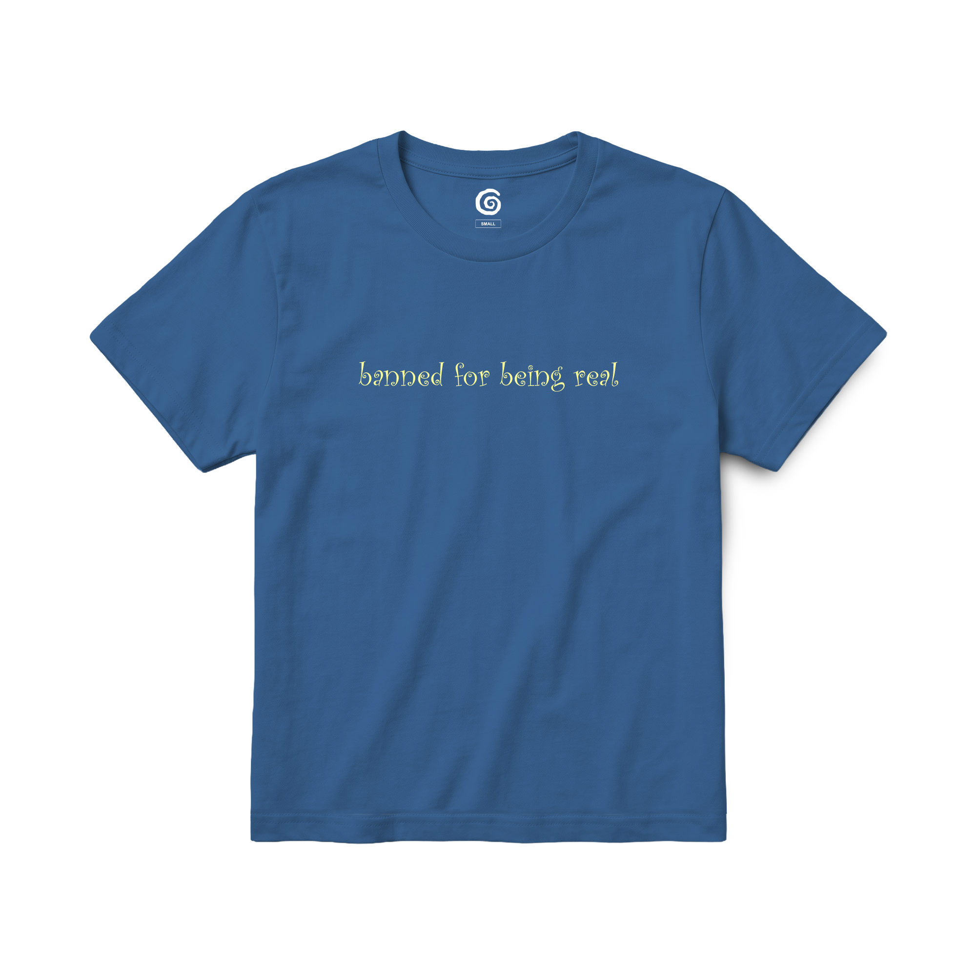 'BANNED FOR BEING REAL' BABY TEE